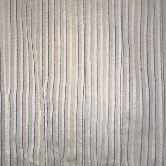 Marc Jacobs (Unworn) Sheer Blouse w/ Delicate Multi-colored Pinstripes Gorgeous! - Picture 5 of 12